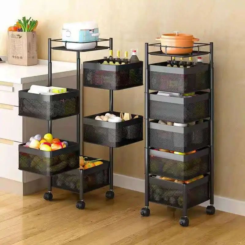 Rotating storage organizer