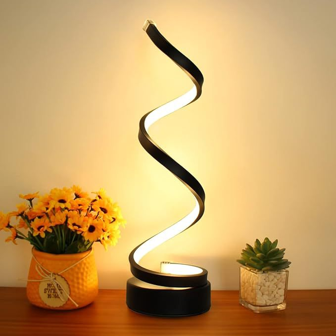 spiral night LED