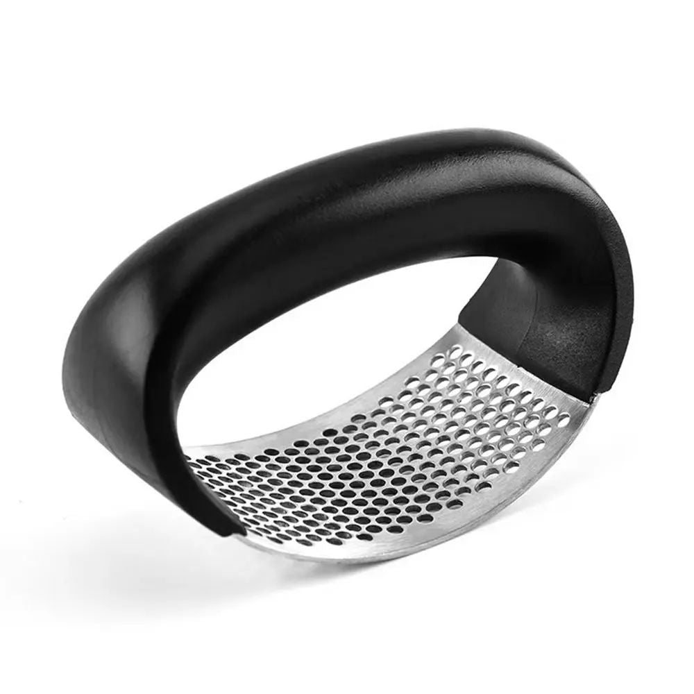 Garlic press crusher