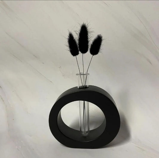 Modern Doughnut Vase Oval Shape